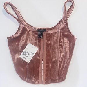 NWT Forever 21 Corset Top